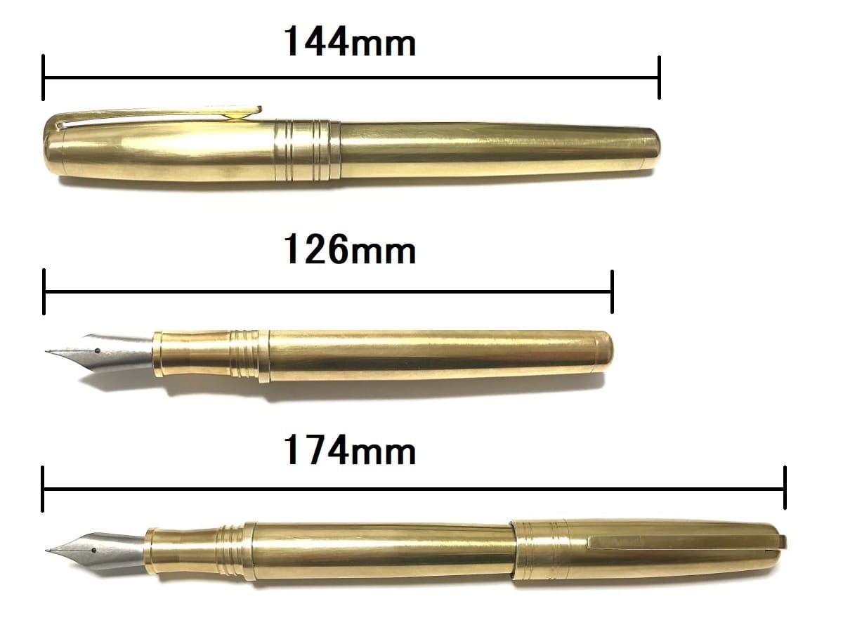 Goat-X800 真鍮 万年筆｜レビュー（3952ボンアルテック（台湾