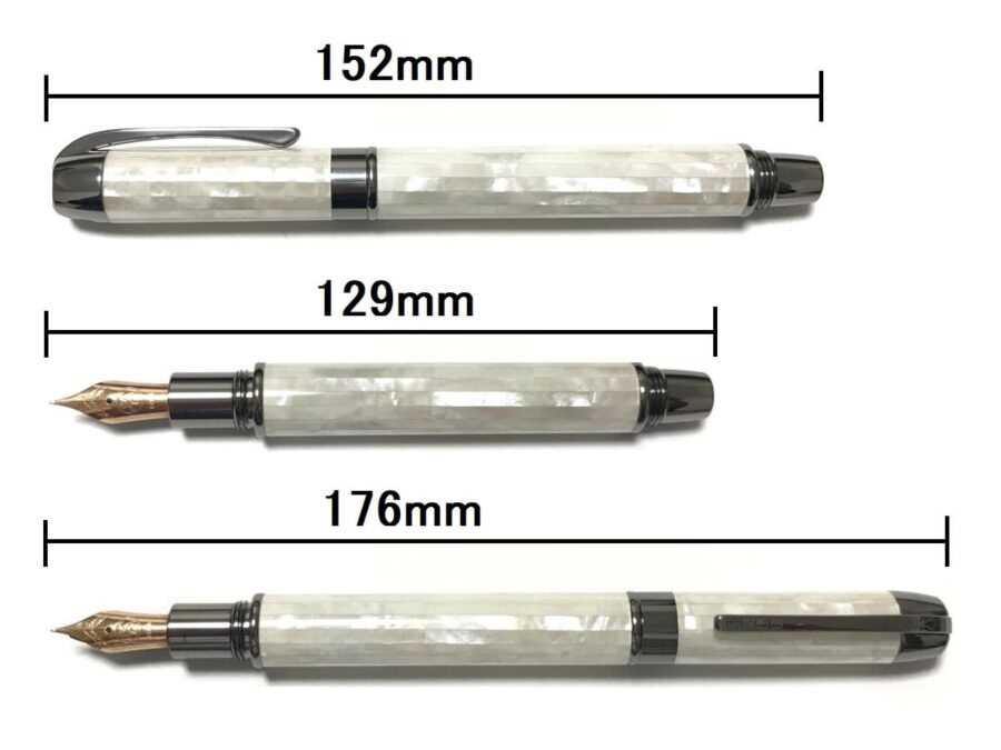 万年筆-サイズ