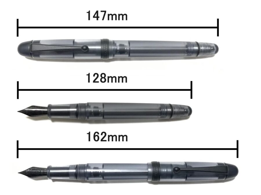 万年筆-サイズ