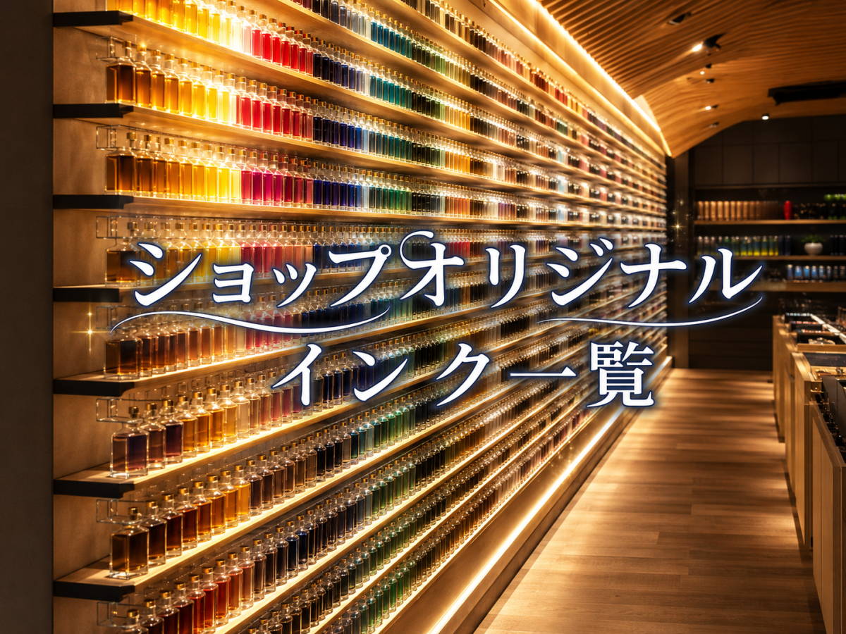 まとめ｜ショップオリジナルインク一覧